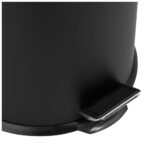KOSZ PEDAŁOWY KLASIK, POJEMNOŚĆ 30 L, METALOWY, CZARNY MATOWY