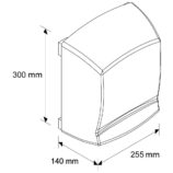 Suszarka do rąk MERIDA OPTIMA, stal polerowana