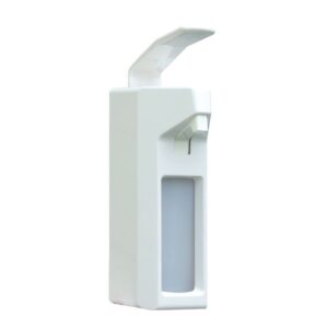 Dozownik płynu dezynfekcyjnego z przyciskiem łokciowym, pojemność zbiornika 1000 ml, tworzywo ABS