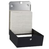 Pojemnik na ręczniki składane MERIDA STELLA SLIM BLACK LINE MAXI, czarny