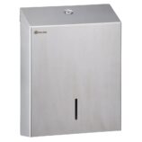 Pojemnik na ręczniki składane MERIDA STELLA SLIM MAXI, stal matowa