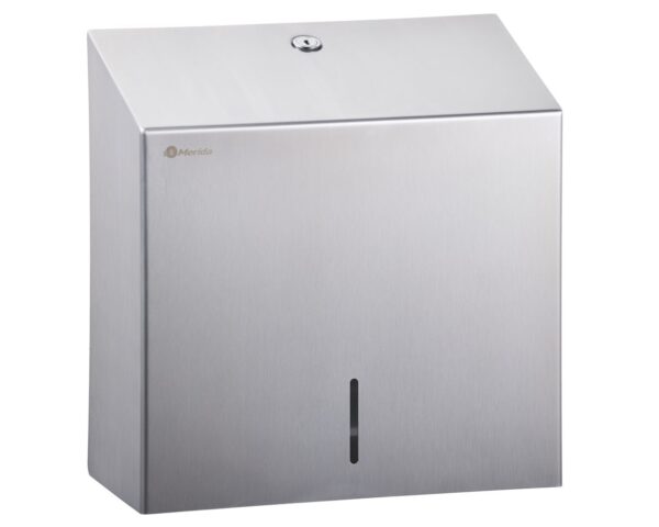 Pojemnik na ręczniki składane MERIDA STELLA Anti-FingerPrint MAXI stal matowa z powłoką AFP Pojemnik na ręczniki składane MERIDA STELLA Anti-FingerPrint MAXI stal matowa z powłoką AFP