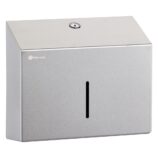 Pojemnik na ręczniki składane MERIDA STELLA SLIM MINI, stal matowa