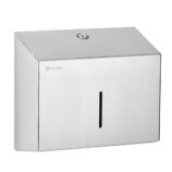 Pojemnik na ręczniki składane MERIDA STELLA SLIM MINI, stal polerowana