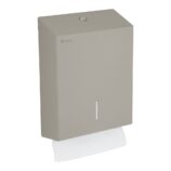 Pojemnik na ręczniki składane MERIDA STELLA SLIM STONE GREY LINE MAXI, szary kamienny