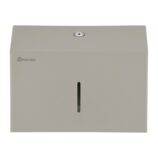 Pojemnik na ręczniki składane MERIDA STELLA SLIM STONE GREY LINE MINI, szary kamienny