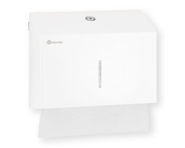 Pojemnik na ręczniki składane MERIDA STELLA SLIM WHITE LINE MINI, biały Pojemnik na ręczniki składane MERIDA STELLA SLIM WHITE LINE MINI, biały