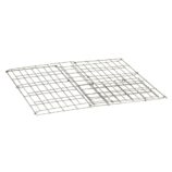 Kosz siatkowy stojący o poj. 47 l, wykonany z prętów ze stali nierdzewnej