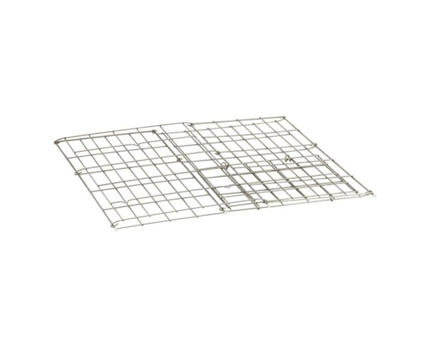 Kosz siatkowy stojący o poj. 47 l, wykonany z prętów ze stali nierdzewnej Kosz siatkowy stojący o poj. 47 l, wykonany z prętów ze stali nierdzewnej