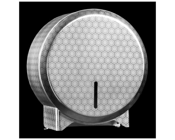 Pojemnik na papier toaletowy MERIDA INOX DESIGN MINI - HONEYCOMB Pojemnik na papier toaletowy MERIDA INOX DESIGN MINI - HONEYCOMB