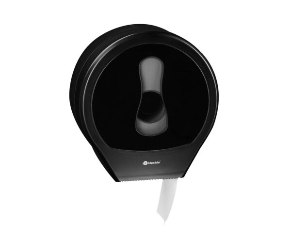 Pojemnik na papier toaletowy MERIDA ONE, tworzywo ABS, czarny Pojemnik na papier toaletowy MERIDA ONE, tworzywo ABS, czarny