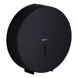 Pojemnik na papier toaletowy MERIDA STELLA BLACK LINE MEGA, średnica papieru do 28 cm, czarny