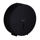 Pojemnik na papier toaletowy MERIDA STELLA BLACK LINE MAXI, średnica papieru do 23 cm, czarny