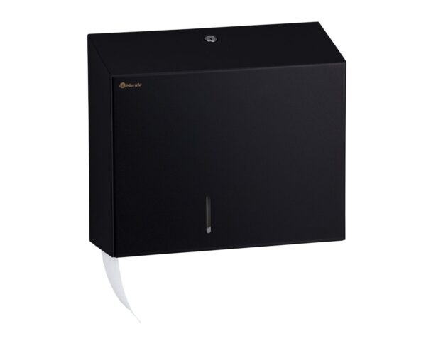 Pojemnik na papier toaletowy MERIDA STELLA BLACK LINE MAXI, średnica papieru do 23 cm, czarny Pojemnik na papier toaletowy MERIDA STELLA BLACK LINE MAXI, średnica papieru do 23 cm, czarny