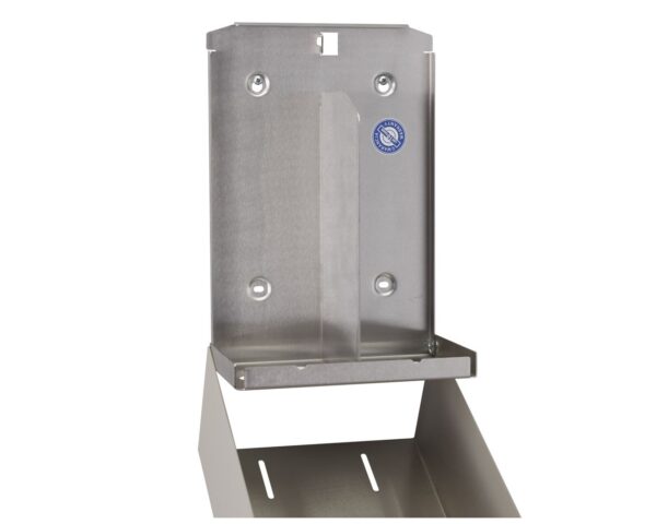 Pojemnik na papier toaletowy w listkach MERIDA STELLA STONE GREY, pojemność do 900 szt., kamienny szary Pojemnik na papier toaletowy w listkach MERIDA STELLA STONE GREY, pojemność do 900 szt., kamienny szary