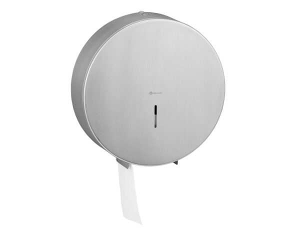 Pojemnik na papier toaletowy MERIDA STELLA MEGA, średnica papieru do 28 cm, stal matowa Pojemnik na papier toaletowy MERIDA STELLA MEGA, średnica papieru do 28 cm, stal matowa