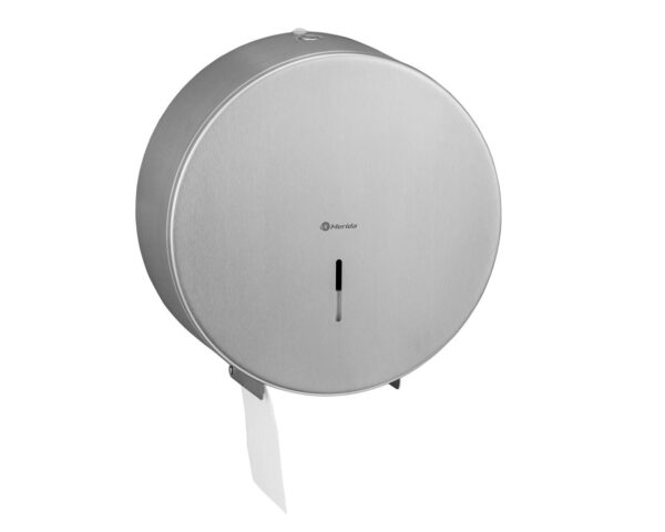 Pojemnik na papier toaletowy MERIDA STELLA MAXI, średnica papieru do 23 cm, stal matowa Pojemnik na papier toaletowy MERIDA STELLA MAXI, średnica papieru do 23 cm, stal matowa