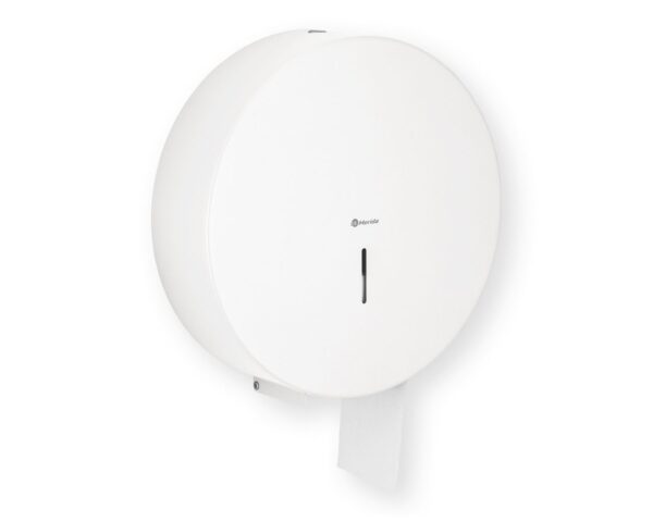 Pojemnik na papier toaletowy MERIDA STELLA WHITE LINE MEGA, średnica papieru do 28 cm, biały Pojemnik na papier toaletowy MERIDA STELLA WHITE LINE MEGA, średnica papieru do 28 cm, biały