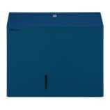 Pojemnik na papier toaletowy MERIDA STELLA BLUE LINE MAXI, średnica papieru do 23 cm, niebieski