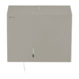 Pojemnik na papier toaletowy MERIDA STELLA STONE GREY LINE MAXI, średnica papieru do 23 cm, szary kamienny