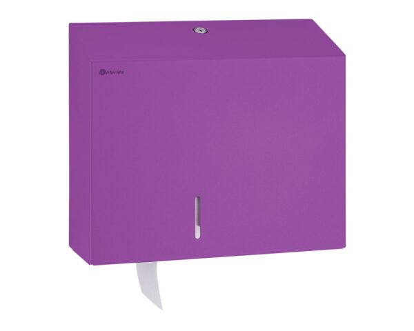 Pojemnik na papier toaletowy MERIDA STELLA VIOLET LINE MAXI, średnica papieru do 23 cm, fioletowy Pojemnik na papier toaletowy MERIDA STELLA VIOLET LINE MAXI, średnica papieru do 23 cm, fioletowy
