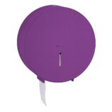 Pojemnik na papier toaletowy MERIDA STELLA VIOLET LINE MAXI, średnica papieru do 23 cm, fioletowy