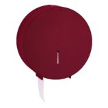 Pojemnik na papier toaletowy MERIDA STELLA RED LINE MAXI, średnica papieru do 23 cm, czerwony