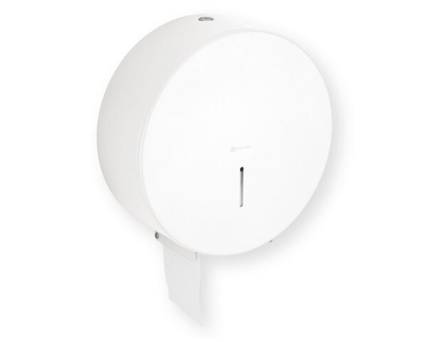 Pojemnik na papier toaletowy MERIDA STELLA WHITE LINE MAXI, średnica papieru do 23 cm, biały Pojemnik na papier toaletowy MERIDA STELLA WHITE LINE MAXI, średnica papieru do 23 cm, biały