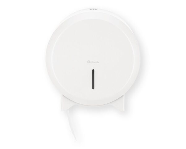 Pojemnik na papier toaletowy MERIDA STELLA WHITE LINE MINI, średnica papieru do 19 cm, biały Pojemnik na papier toaletowy MERIDA STELLA WHITE LINE MINI, średnica papieru do 19 cm, biały