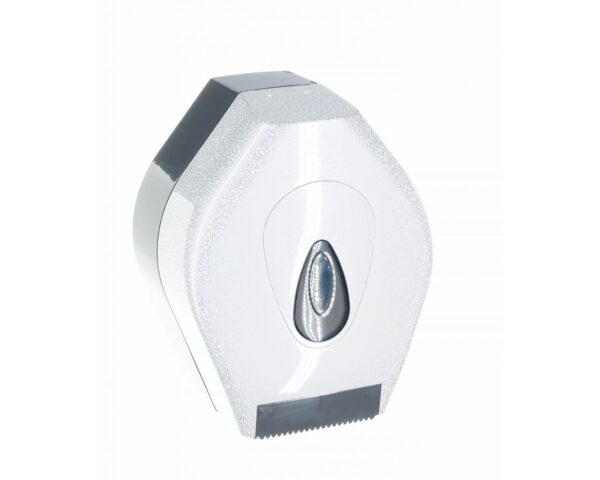 Pojemnik na papier toaletowy MERIDA UNIQUE GLAMOUR WHITE SPARK LINE