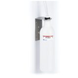 Dozownik mydła w płynie ścienny, STOŻEK, wersja matowa