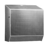 Mechaniczny podajnik ręczników papierowych w rolach MERIDA INOX DESIGN MAXI - TEXTURE
