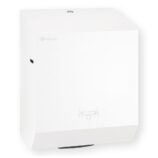 Mechaniczny podajnik ręczników papierowych w rolach, MERIDA STELLA WHITE LINE, biały