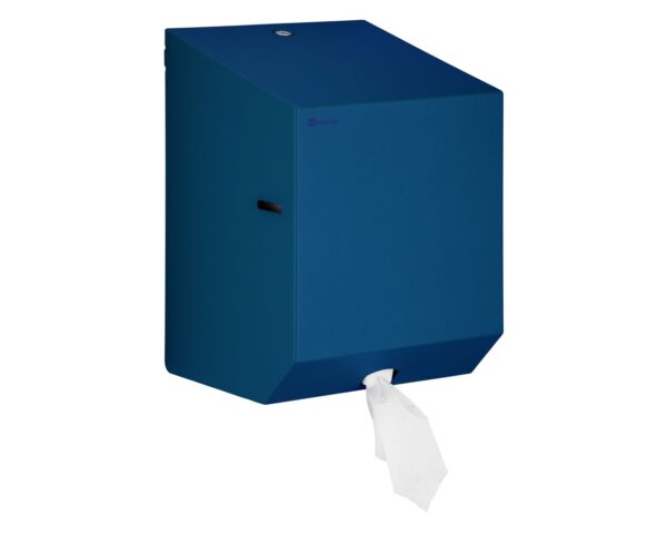 Pojemnik na ręczniki papierowe w rolach MERIDA STELLA BLUE LINE MAXI, niebieski Pojemnik na ręczniki papierowe w rolach MERIDA STELLA BLUE LINE MAXI, niebieski