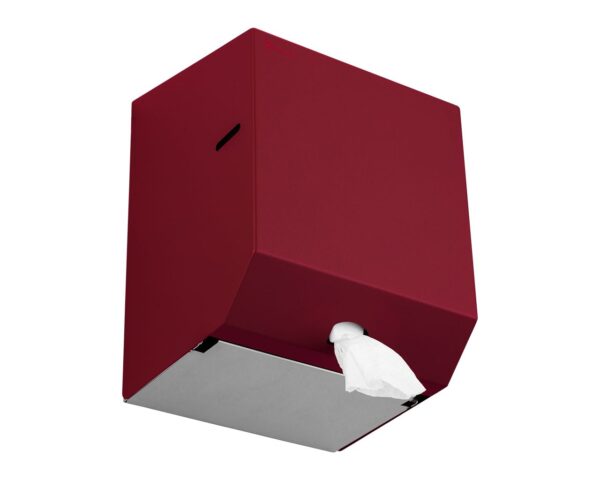 Pojemnik na ręczniki papierowe w rolach MERIDA STELLA RED LINE MAXI, czerwony Pojemnik na ręczniki papierowe w rolach MERIDA STELLA RED LINE MAXI, czerwony