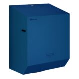 Mechaniczny podajnik ręczników papierowych w rolach MERIDA STELLA BLUE LINE, niebieski