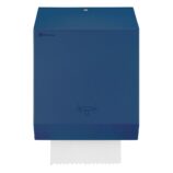 Mechaniczny podajnik ręczników papierowych w rolach MERIDA STELLA BLUE LINE, niebieski