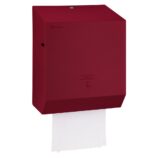 Automatyczny bezdotykowy podajnik ręczników papierowych w rolach MERIDA STELLA RED LINE AUTOMATIC MAXI, czerwony