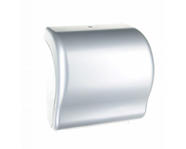 Mechaniczny podajnik ręczników w rolach MERIDA UNIQUE LUX CUT SILVER LINE Mechaniczny podajnik ręczników w rolach MERIDA UNIQUE LUX CUT SILVER LINE