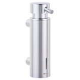 Dozownik mydła w płynie mocowany do ściany, pojemność zbiornika 300 ml, polerowany