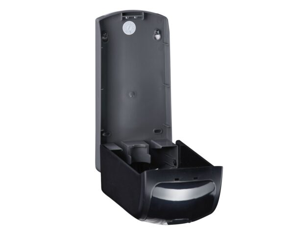 Dozownik mydła w pianie MERIDA ONE na jednorazowe wkłady 700 g, tworzywo ABS, czarny Dozownik mydła w pianie MERIDA ONE na jednorazowe wkłady 700 g, tworzywo ABS, czarny