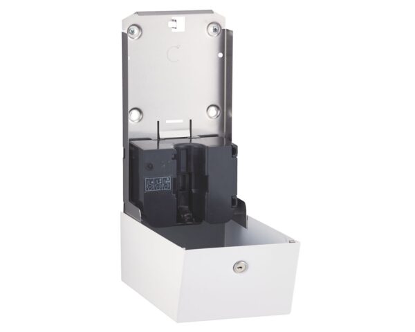 Bezdotykowy automatyczny dozownik mydła w pianie, MERIDA STELLA WHITE LINE AUTOMATIC na jednorazowe wkłady 1000 g, biały Bezdotykowy automatyczny dozownik mydła w pianie, MERIDA STELLA WHITE LINE AUTOMATIC na jednorazowe wkłady 1000 g, biały