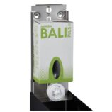 Dozownik mydła w pianie MERIDA STELLA BLACK LINE MAXI na jednorazowe wkłady 700 g, czarny