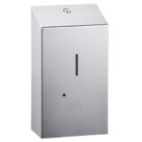 Bezdotykowy automatyczny dozownik mydła w pianie MERIDA STELLA AUTOMATIC, na jednorazowe wkłady 1000 g, stal matowa