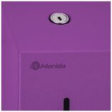 Dozownik mydła w płynie MERIDA STELLA VIOLET LINE MINI, pojemność zbiornika 400 ml, fioletowy