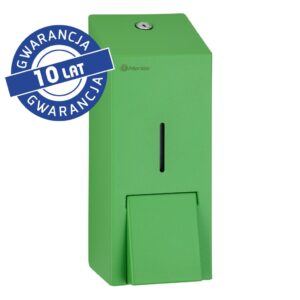 Dozownik mydła w płynie MERIDA STELLA GREEN LINE MAXI, pojemność zbiornika 800 ml, zielony