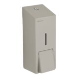 Dozownik płynu dezynfekcyjnego w sprayu MERIDA STELLA STONE GREY LINE, pojemność wkładów 1000 ml, szary kamienny