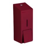 Dozownik płynu dezynfekcyjnego w sprayu MERIDA STELLA RED LINE, pojemność wkładów 1000 ml , czerwony