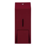 Dozownik płynu dezynfekcyjnego w sprayu MERIDA STELLA RED LINE, pojemność wkładów 1000 ml , czerwony