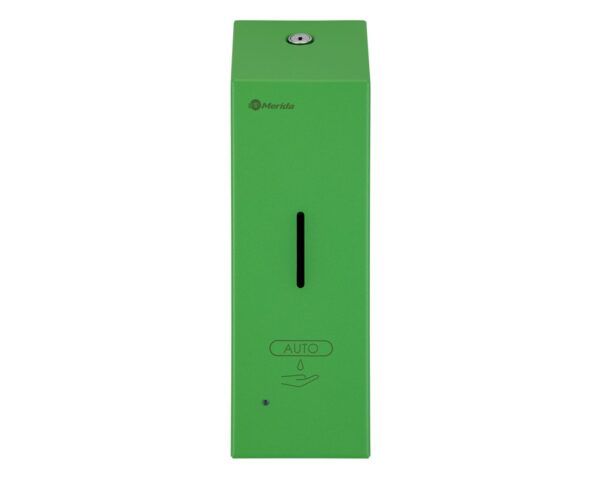 Bezdotykowy automatyczny dozownik mydła w pianie MERIDA STELLA AUTOMATIC SLIM GREEN LINE na jednorazowe wkłady 800 ml, zielony Bezdotykowy automatyczny dozownik mydła w pianie MERIDA STELLA AUTOMATIC SLIM GREEN LINE na jednorazowe wkłady 800 ml, zielony